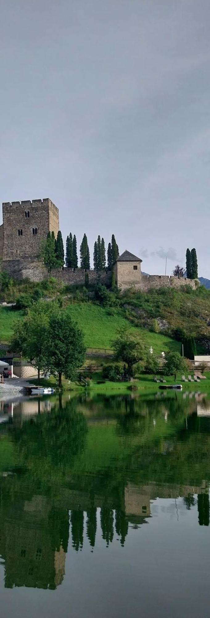 Ferienwohnung Burg Laudegg Blick Faggen Exterior foto