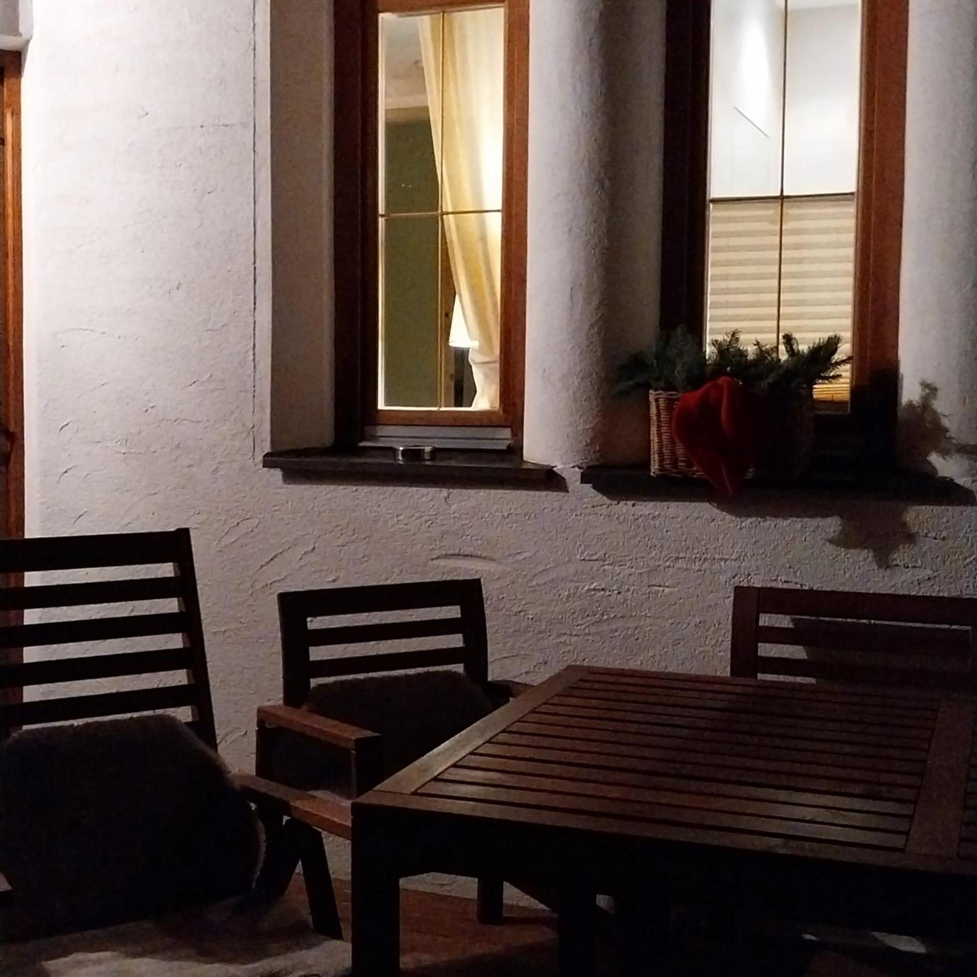 Ferienwohnung Burg Laudegg Blick Faggen Exterior foto