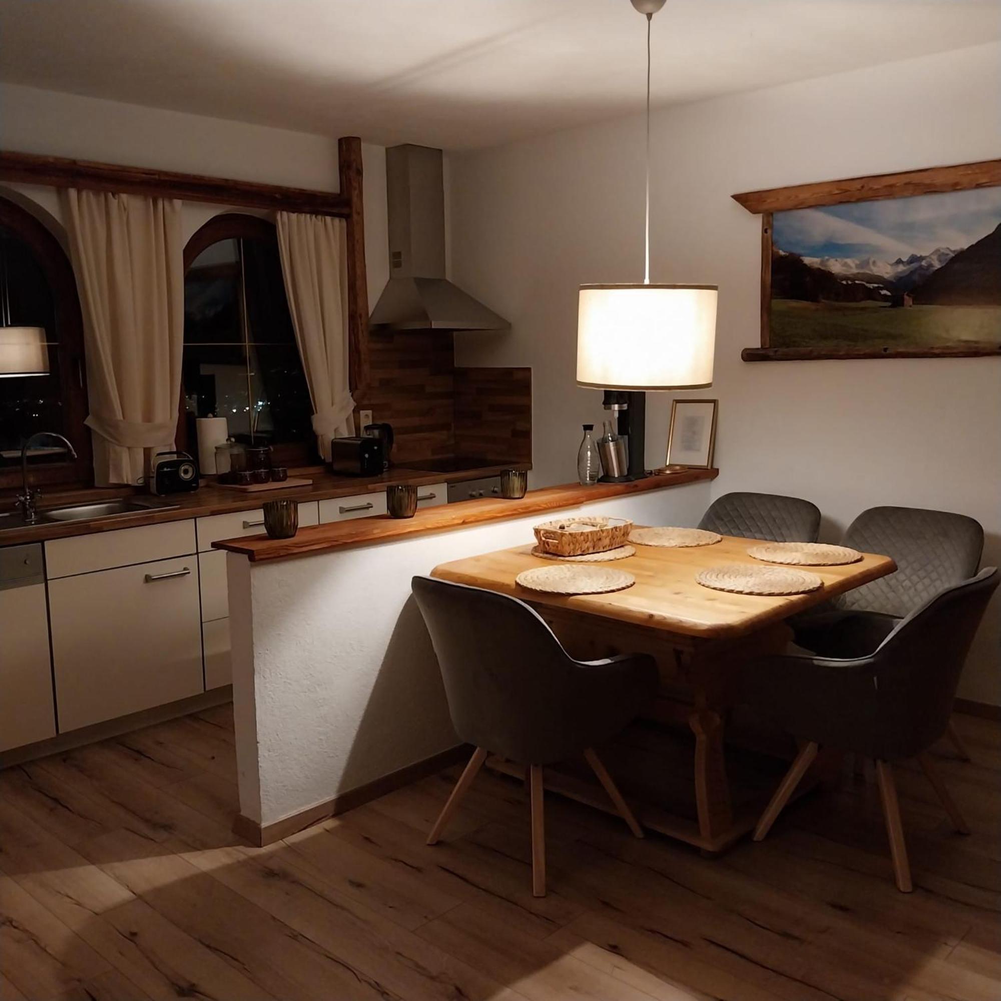 Ferienwohnung Burg Laudegg Blick Faggen Exterior foto