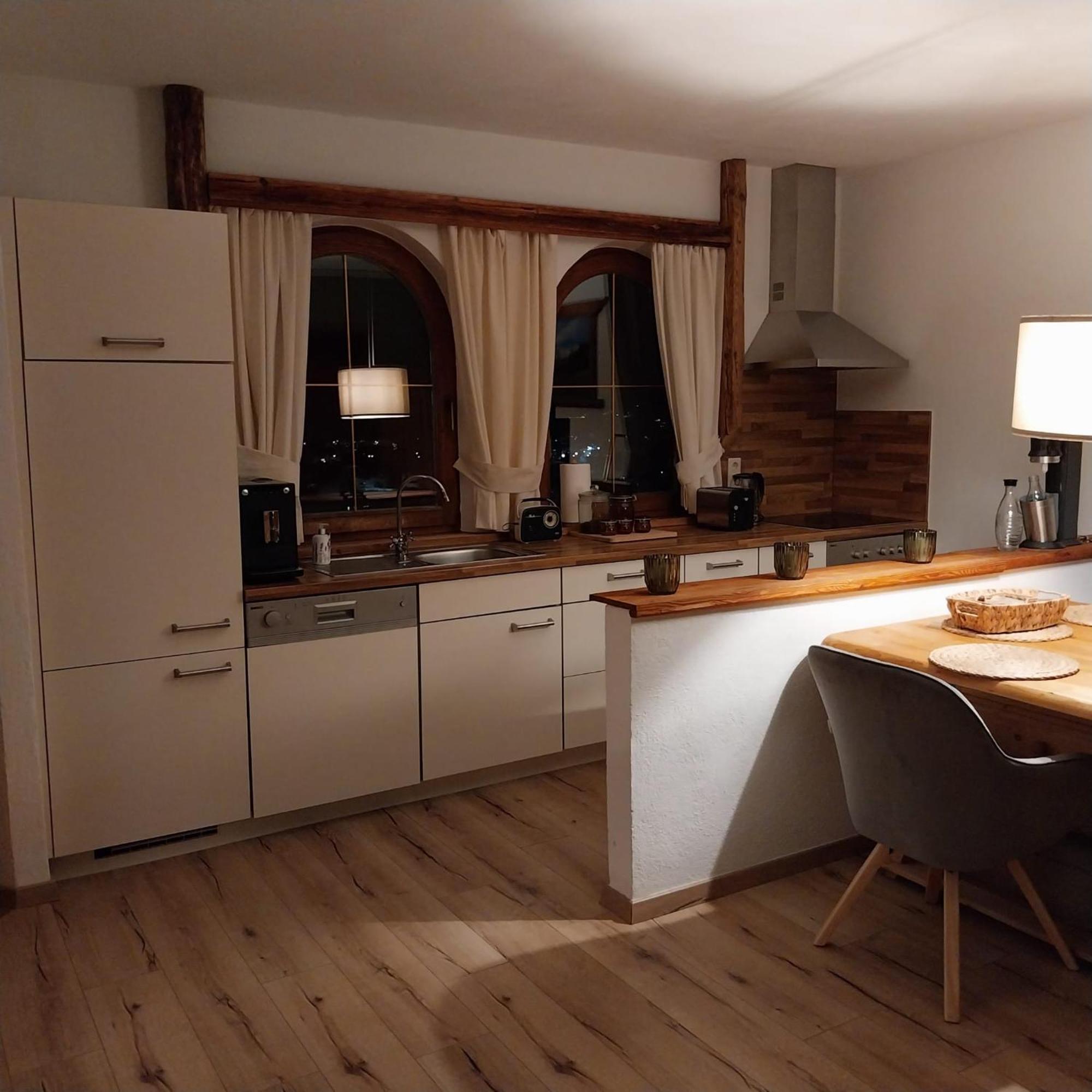 Ferienwohnung Burg Laudegg Blick Faggen Exterior foto